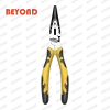 a Eccentric Design Craftsman Long Nose Plier in yellow and black color handles with BEYOND logo