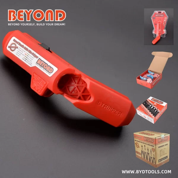 Curved Handle Multi-purpose Cable Wire Stripper