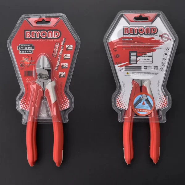 Industrial Grade High Leverage Side Cutter 6"