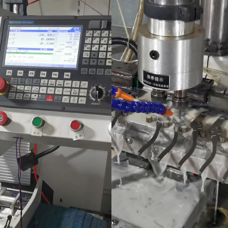 Eccentric pliers CNC machining process. High precision, quality control, and OEM manufacturing.