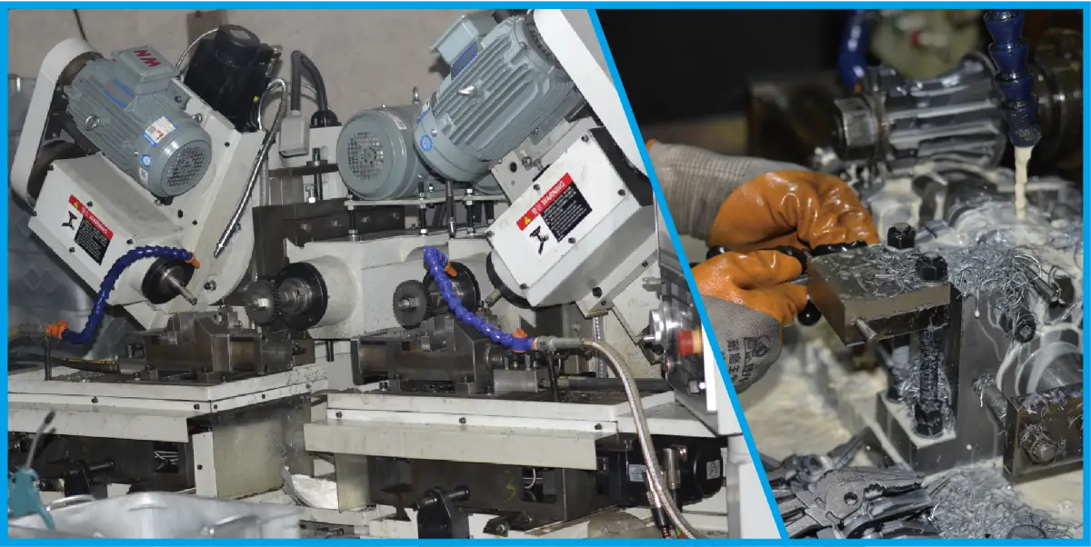 Alicates electricista BEYOND en CNC. Fabricación precisión para pedidos OEM.