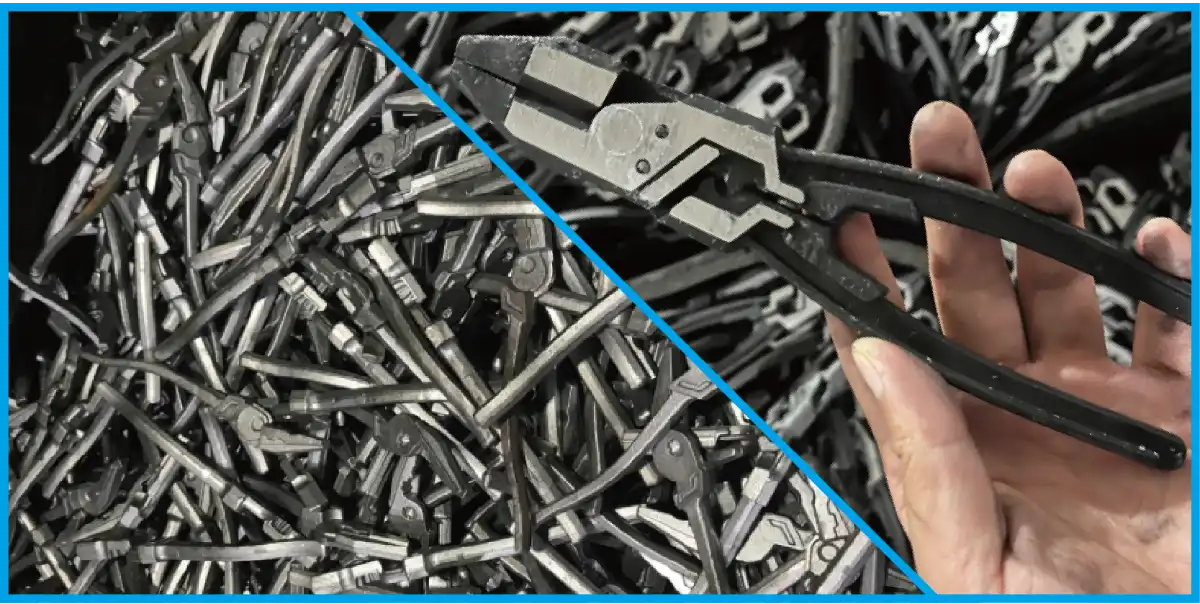 Alicates BEYOND semiacabados a granel. Listos para personalización OEM/ODM.