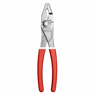 2026 New design OEM slip joint plier 8" with red handles